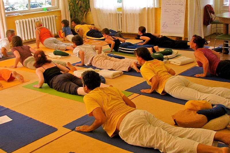 Yoga-Unterricht